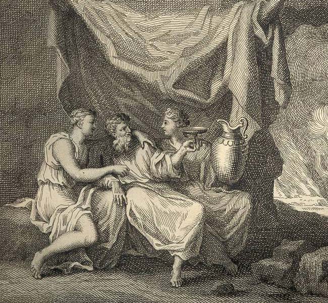 Genesis Images - Lot Lay by His Daughters