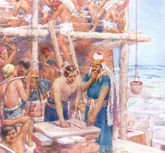 Genesis Images - Construction of the Tower of Babel