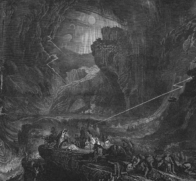 Genesis Images - The Deluge (engraving)