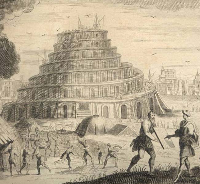 Genesis Images - Construction of the Tower of Babel #1