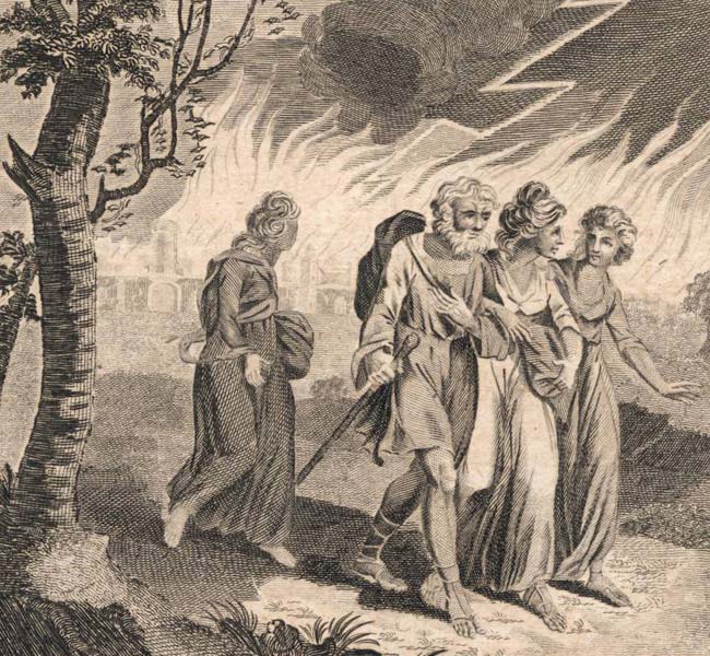 Genesis Images - Lot's Wife Turned into a Pillar of Salt