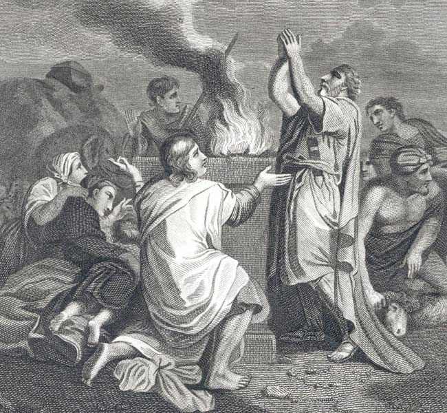 Genesis Images - Noah's Sacrifice #1