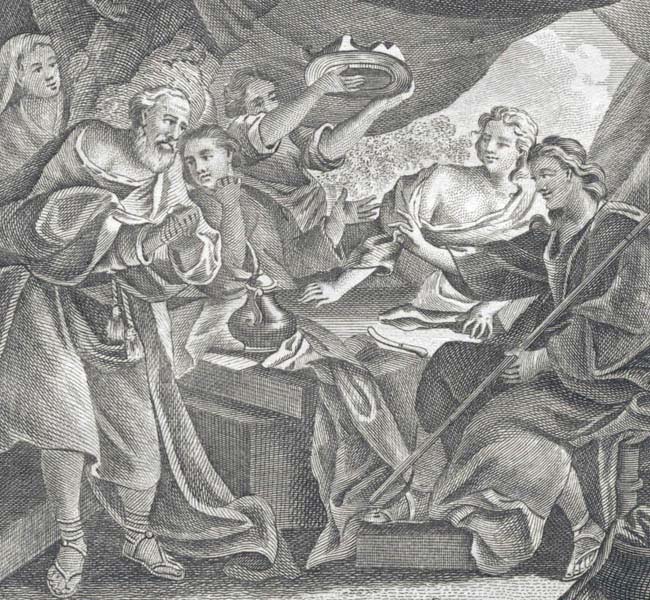 Genesis Images - The Angels Entertained by Abraham