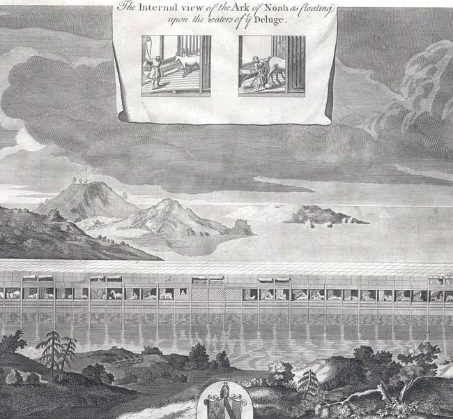 Genesis Images - Noah's Ark upon the Waters of the Deluge