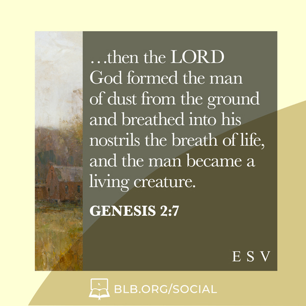 Genesis Images - Genesis 2:7 (ESV)