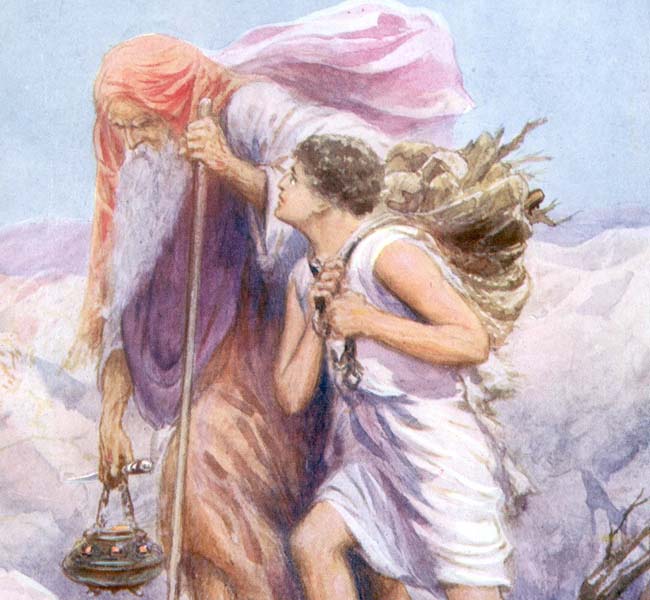 Genesis Images - Abraham Taking Isaac to Be Sacrificed