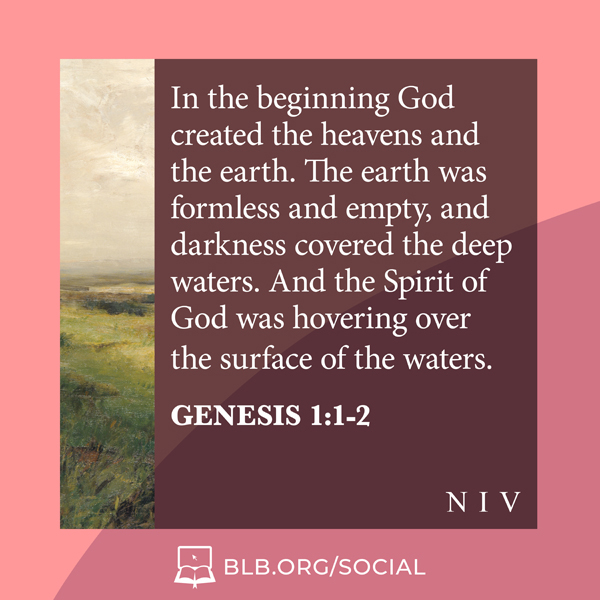 Genesis Images - Genesis 1:1-2 (NIV)