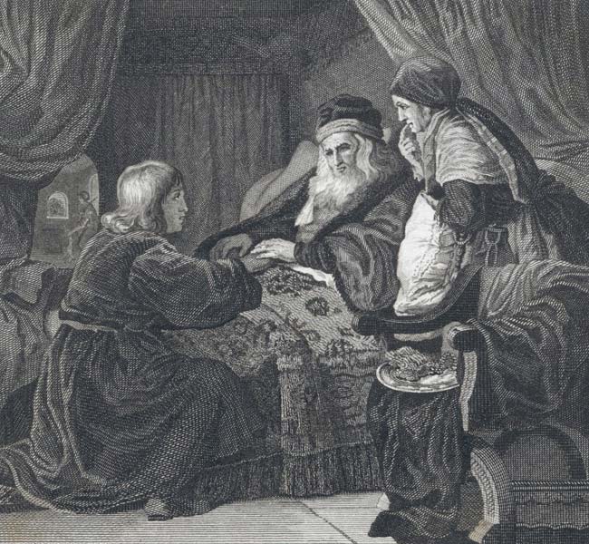 Genesis Images - Isaac Blessing Jacob