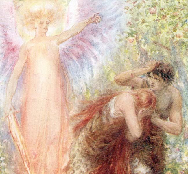 Genesis Images - Adam and Eve Sent from Eden