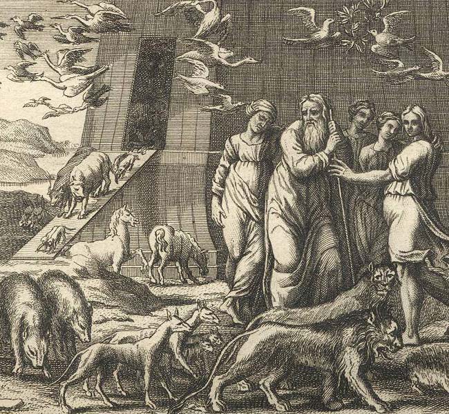 Genesis Images - Noah and Family Leaving the Ark