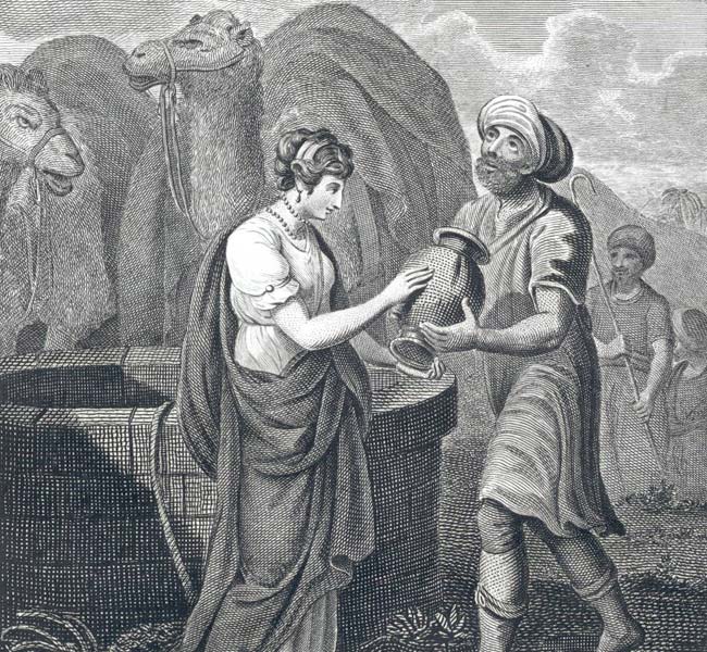 Genesis Images - Abraham's Servant Meeting Rebekah