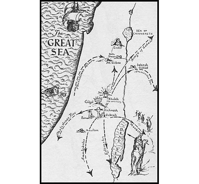 Genesis Images - Saul Unites the Hebrew Tribes