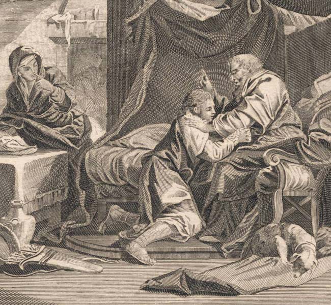 Genesis Images - Isaac Blessing Jacob #2