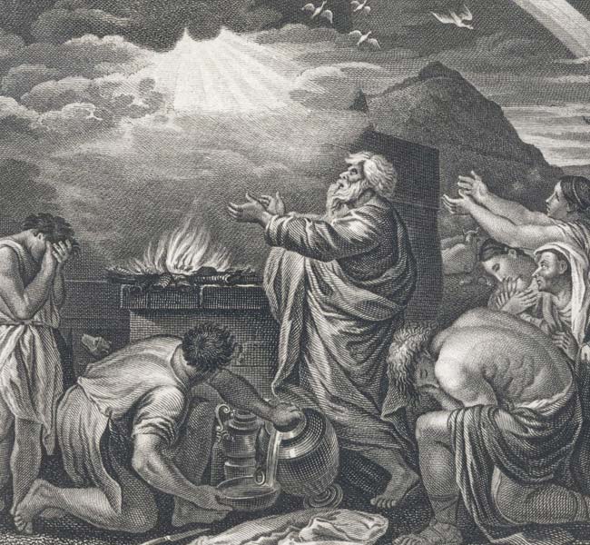 Genesis Images - Noah's Sacrifice after the Flood
