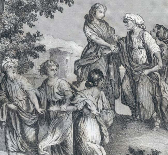 Genesis Images - Lot Leaves Sodom