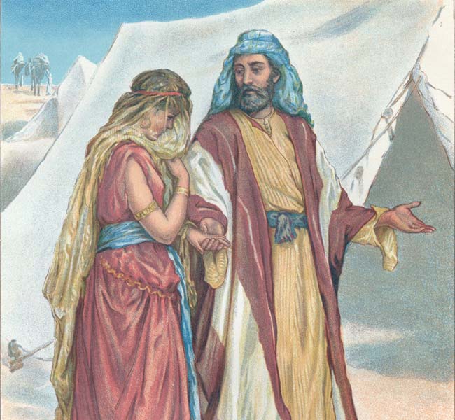Genesis Images - Rebekah and Isaac