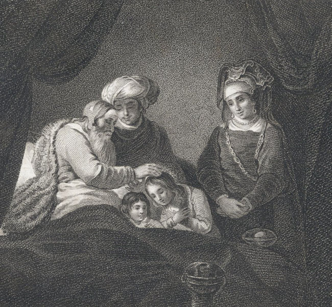 Genesis Images - Jacob Blessing the Sons of Joseph