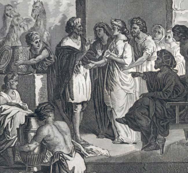 Genesis Images - The Marriage of Isaac and Rebekah