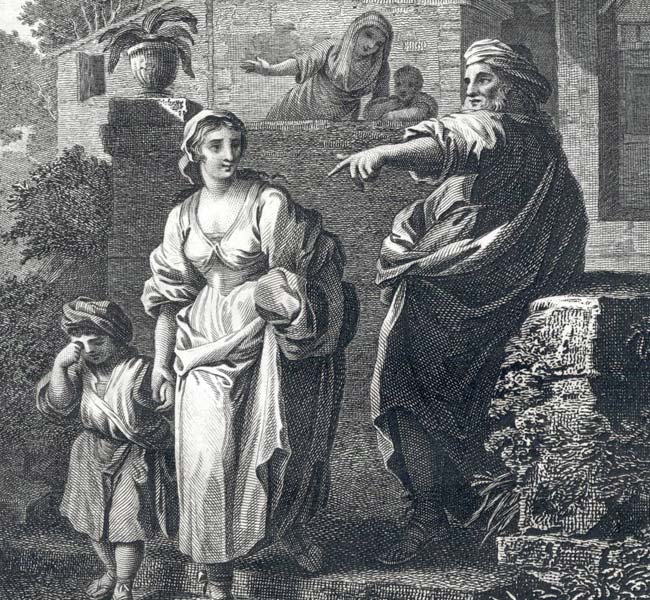 Genesis Images - Abraham Giving up Hagar