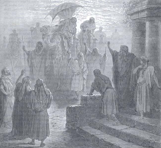 Genesis Images - The Meeting of Isaac and Rebecca