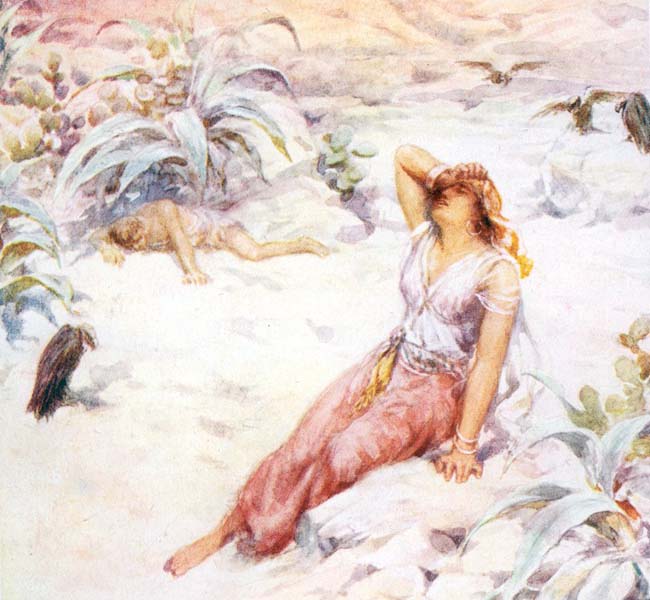 Genesis Images - Hagar Cries Out to God