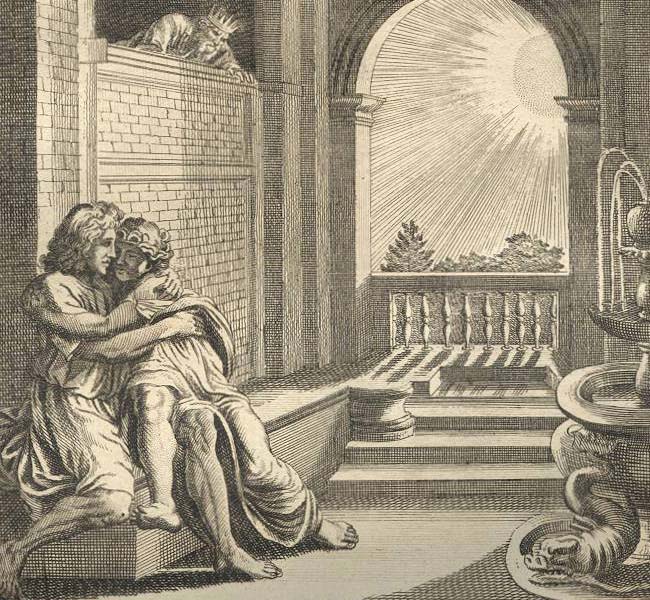 Genesis Images - Isaac Sporting with Rebekah