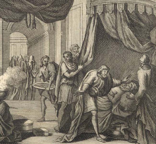 Genesis Images - Joseph Embalms Jacob's Body