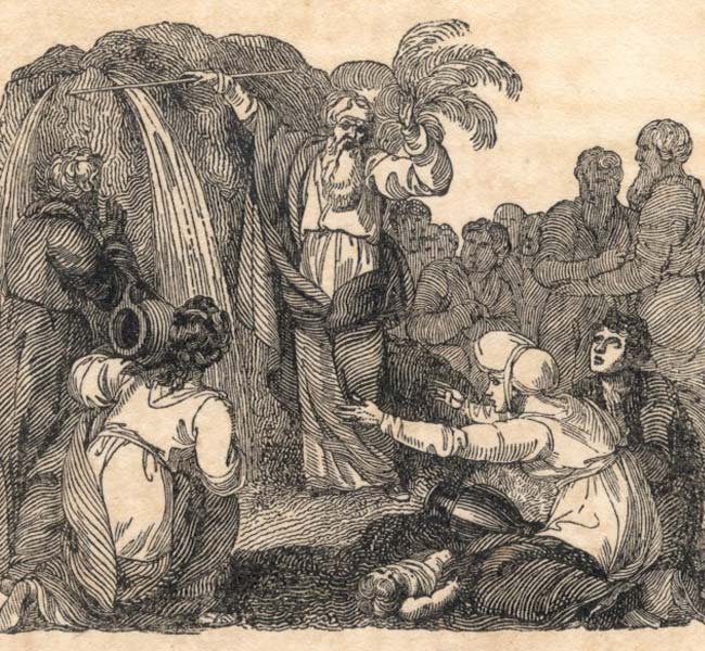 Exodus Images - Moses Striking the Rock of Horeb