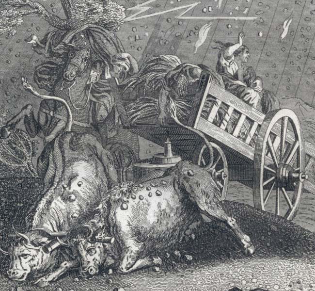 Exodus Images - Fire and Hail