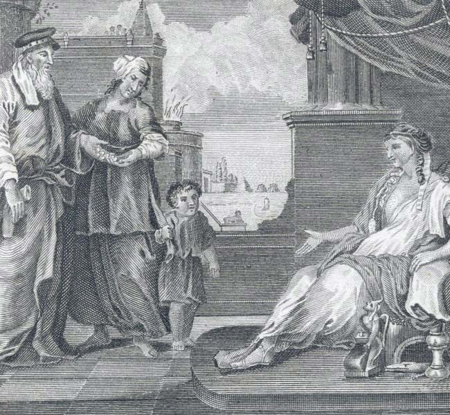 Exodus Images - Moses Brought before Pharaoh's Daughter