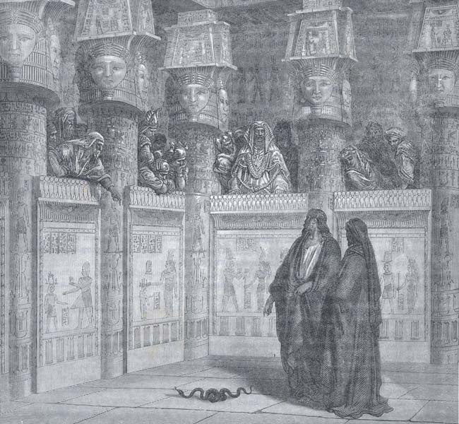 Exodus Images - Moses and Aaron before Pharaoh