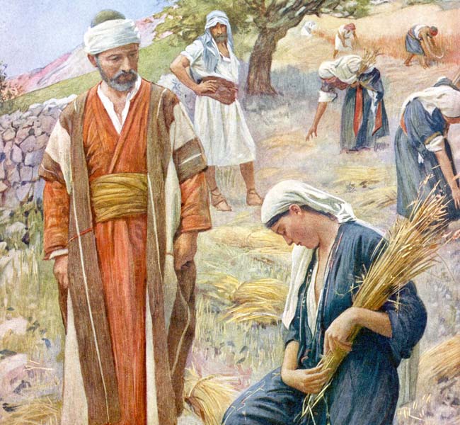 Ruth Images - Boaz Speaks to Ruth