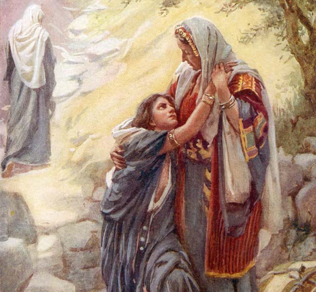 Ruth Images - Ruth Cleaves Unto Naomi