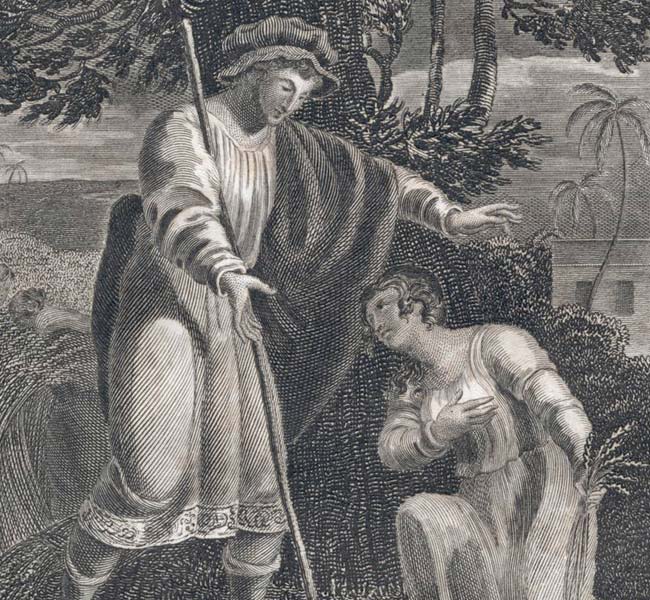 Ruth Images - The Meeting of Boaz and Ruth