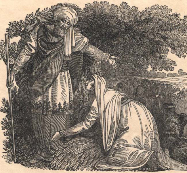 Ruth Images - Ruth before Boaz
