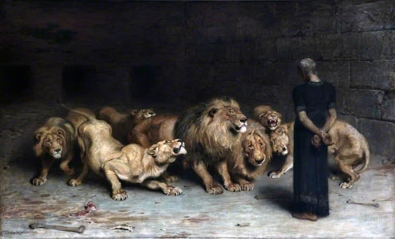 Daniel in the Lion's Den 