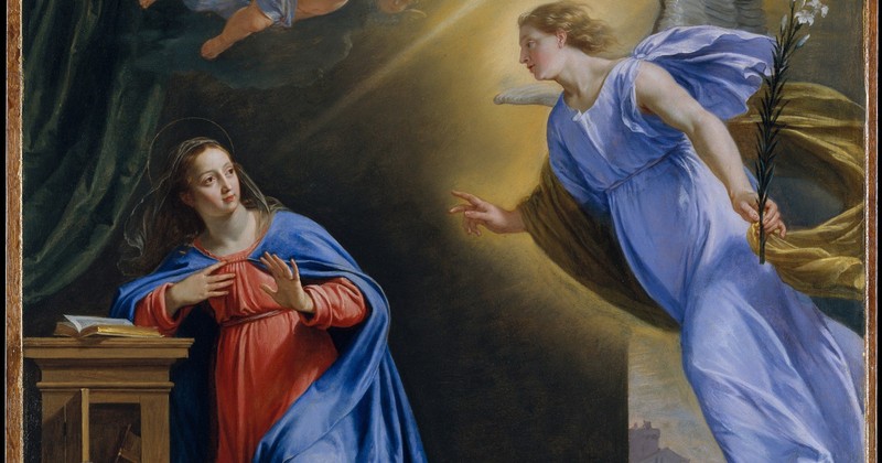 The Annunciation: Angel Gabriel Visits Mary