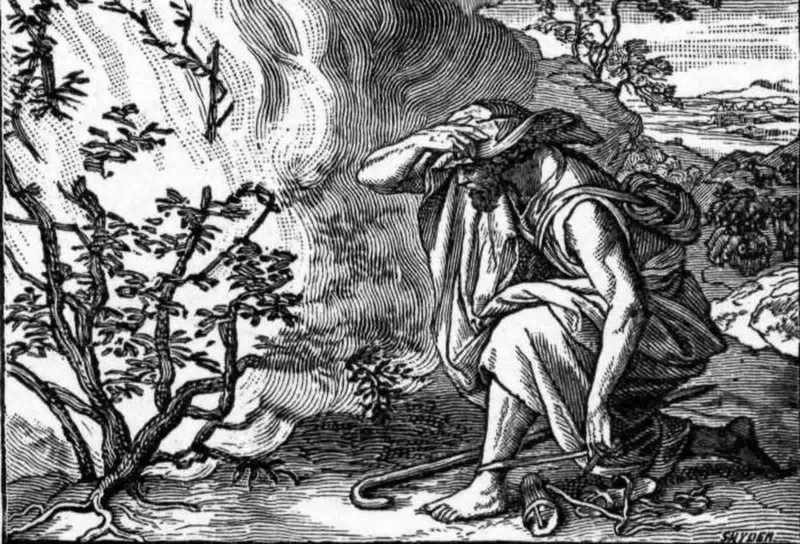 Moses and the Burning Bush 