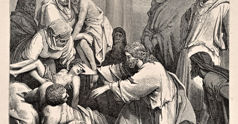 Jesus Heals a Paralyzed Man 